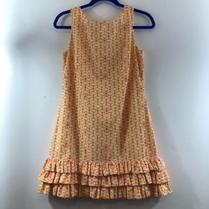 Lily Pulitzer Sleeveless Zip Back Summer Dress 4